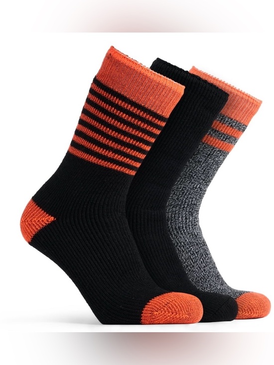 Nanuuq Other - Polar Heat Nanuuq Men’s High Performance Crew Socks, 3 Pairs Long Acrylic Wool